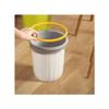 FEELIN Office Trash Can Wastebasket Household Simple Trash Can Living Room Without Lid Large Plastic Paper Basket Bedroom Kitchen Bathroom Trash Can Bathroom Trash Can(Color:C,Size:Medium) view 3