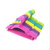 10PC Portable Hanger Clothes Socks Coat Plastic Hanger Hook Household Pants Hanger Hanger(Color:Purple) view 2