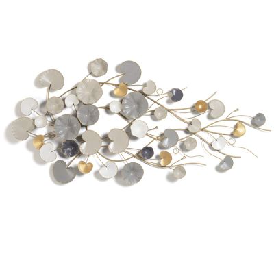 SDdPulse Creative Three-Dimensional Metal Wall Decoration, Modern Wrought Iron Wall Hanging Decor, Abstract Metal Wall Art Sculpture for Living Room Hotel Office