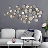 SDdPulse Creative Three-Dimensional Metal Wall Decoration, Modern Wrought Iron Wall Hanging Decor, Abstract Metal Wall Art Sculpture for Living Room Hotel Office view 2