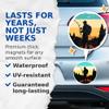 (2 Pack) Fishing Angler Fisherman Magnets - Outdoorsman Hiking Nature - 5" On Longest Side - Premium Magnet - for Cars, Refrigerators, Toolboxes, Lockers - Made in USA - MAG0438 view 4