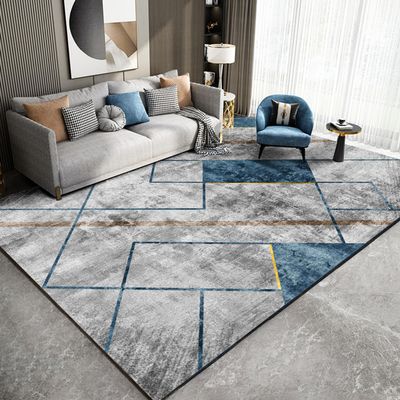 1.7x2.6ft Area Rug Living Room Rugs Modern Neutral Abstract Aesthetic Rug for Bedroom Dining Room Table Large Soft Stain Resistant Machine Washable Rug, Indoor Home Office Carpet