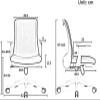 SoOSSN Office Chair Desk Chair Computer Chair Lift Tilt Function Recliner Adjustable Backrest Game Chair Work Chair view 2