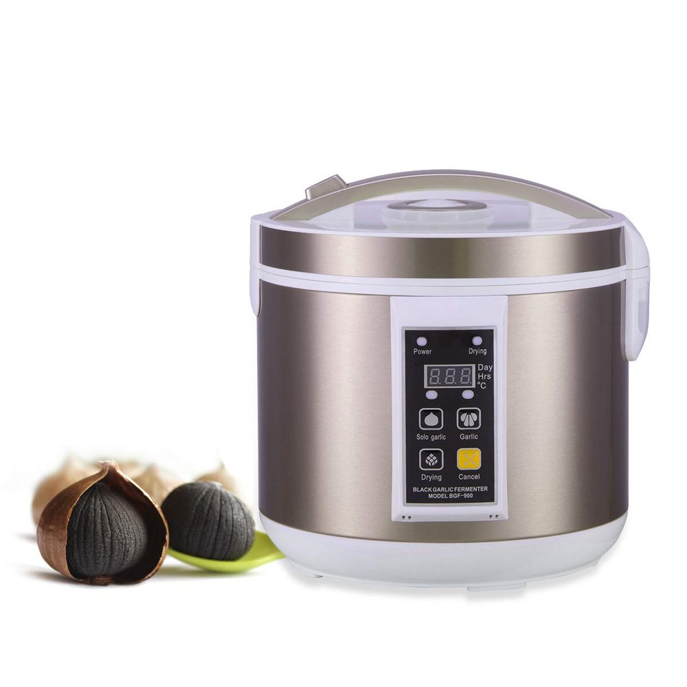 Black Garlic Fermenter Machine,90W Intelligent Fermentation Machine Garlic,All-In-One Smart Fermenting Machine Homemade Organic Black Garlic Health Food Maker,Black Garlic Automatic Cooker (5L )