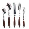 Silverware Set for 4 Classic 20 Piece Flatware Set Elegant 18/10 Stainless Steel Western Cutlery Delicate Utensils for Home Dishwasher Safe Mirror Polished view 1
