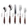 Silverware Set for 4 Classic 20 Piece Flatware Set Elegant 18/10 Stainless Steel Western Cutlery Delicate Utensils for Home Dishwasher Safe Mirror Polished view 2