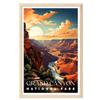 01September Grand Canyon Wall Art, National Park Poster, Travel Print for Living Room (UNFRAMED) view 1