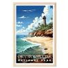 01September Dry Tortugas National Park Wall Art - Travel Poster - National Park Print for Living Room (UNFRAMED) view 1