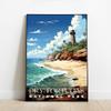 01September Dry Tortugas National Park Wall Art - Travel Poster - National Park Print for Living Room (UNFRAMED) view 2