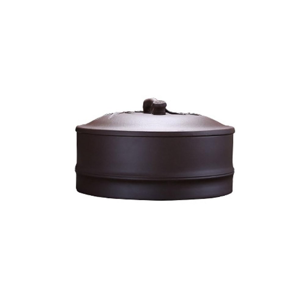GSOUL Tea Can Tea Storage Tea Cake Jar Purple Clay Tea Canister Tea Tank Tea Cake Wake Up Tea Canister Storage Jar(Size:Medium)
