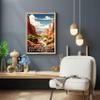 01September Capitol Reef Wall Art - National Park, Travel Poster for Living Room (UNFRAMED) view 3