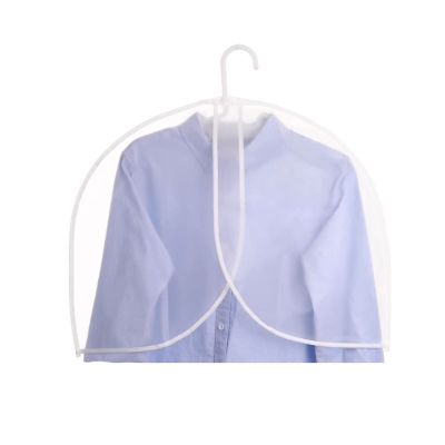 Garment Bags for Hanging Clothes Transparent (Set of 4) Breathable Garment Dust Covers ProtectorsWashableWaterproof and Dustproof for Suit Coats Jackets Dress Closet Storage