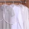 Garment Bags for Hanging Clothes Transparent (Set of 4) Breathable Garment Dust Covers ProtectorsWashableWaterproof and Dustproof for Suit Coats Jackets Dress Closet Storage view 3