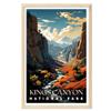 01September Kings Canyon Poster - Wall Art for Living Room (UNFRAMED) - Travel Poster, National Park Print view 1