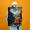 01September Kings Canyon Poster - Wall Art for Living Room (UNFRAMED) - Travel Poster, National Park Print view 4