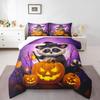 Feelyou Cute Monkeys Bedding Set Wild Animal Pattern Comforter for Kids Boys Girls Natural Wildlife Bed Set Room Decor Comforter Set Full Size view 4