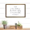 If You Don't Have Anything Nice to Say About Anybody,Come Sit by Me Framed Wood Sign Wall Plaque 12x8in Wooden Wall Sign with Quotes,Housewarming Gifts Farmhouse Bedroom Living Room Home Decor view 3