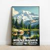 01September Mount Rainier Poster - National Park Wall Art, Travel Print for Living Room (UNFRAMED) view 2