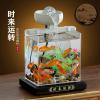 Ecqizer  Ceramic Tabletop Fountain//Indoor Outdoor Portable Tabletop Decorative/Feng Shui Ornament for Bringing Wealth/( ), Black, 9471987784893 view 3