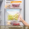 10-Pack Reusable Sandwich Freezer Bags - Dishwasher Safe, BPA-Free, Leakproof for Meat, Cereal, Veggies & Kitchen Storage Organization MixColor view 4
