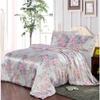 100% Mulberry Silk 3PCS Bedding Set Flower Print Duvet Cover Pillowcase Multi Size to Choose NO2 Size D view 2