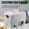 45/60Pcs Commercial Large Capacity Egg Boiler with Timer,Hot Spring Egg Cooker,Constant Temperature Egg Steamer for Rapid Soft, Medium,Poached, Hard Boiled Eggs,A view 2