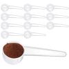 12 Pack Plastic Measuring Scoop, (15 cc | 1 tablespoon | 15 mL) Long Handle Coffee Scoops for Measuring Coffee Tea Milk Spices Protein Pet Food (12) view 1