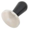 58mm Coffee Tamper Aluminium Alloy Ergonomic Handle Consistent Compression Coffee Press Tamper for Home Coffee Shop (Black) view 2