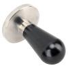58mm Coffee Tamper Aluminium Alloy Ergonomic Handle Consistent Compression Coffee Press Tamper for Home Coffee Shop (Black) view 4