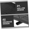 Cabilock Sturdy Dish Drying Rack Kitchen Sink Drying Rack Dish Holder Bowl Kitchen Storage view 2