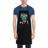 KOSPOGO The Dreaded Demon Head Aprons With Pockets Men Women Waterproof Adjustable Bib Apron Kitchen Gardening Salon Aprons For Cooking view 1
