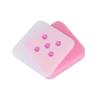 Fondant Foam Pad, 3.94 "3.94" Flower Foam Pad Pink and White Fondant Mat Cake Decorating Foam Pad Fondant Tools for Baking Sugar Craft DIY Cake Making view 1