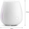 CWXKGL Humidifiers Portable Small USB for Home Office Bedroom Aroma Diffuser, 7-Color Led Night Light, Intermittent Spray, Hollow Fashion view 4