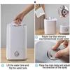 CWXKGL Humidifiers for large room, 26dB Quiet Ultrasonic Humidifiers for Bedroom Home, 10L Cool Mist Humidifiers With 95mm Water Inlet, Adjustable Mist, Auto Shut-Off, Easy to Clean and Humidifying Gi view 3