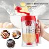 Batter Mixer, Hand held Manual Pancake Cupcake Batter Blender Machine, Baking Tool, Home Kitchen Mixer Dispenser view 2