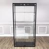 FixtureDisplays 40X16.5X78" Glass Showcase Display Case with LED Lights 5-Tier Shelf Floor Stand 119956NEW-NPF view 2