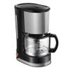 RWGOVLU Coffee Maker Filter, Automatic Drip Glass Coffee Pot Stainless Steel Household Insulation American Coffee Machine view 1