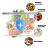 HomeLoft Basics Transparent Roller Shades PVC Plastic Roller Blinds for Supermarket Vegetables Display Cabinet Food Preservation Roller Blind with Handle Roller Curtain(W26X59in), DEQAQWQDK-W26X59IN view 3