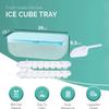48 Ice Cube Trays with Lids, Storage and Scoops - Food Grade Silicone Ice Cube Trays | Reusable Ice Cube Trays | Easy to Use Ice Cube Trays for Refrigerators | Large Ice Cube Trays view 3