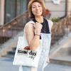 Football Tote Bag Football Bag Football Accessories Stuff Football Gifts Funny Beach Bag Grocery Bags for Women Girls Sister Friend Team Coach Football Lovers Game Day Christmas Birthday Gift view 2