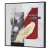 Artsea craft Golden Embossed Wall Painting For Home Decoration, Paintings for Living Room, Modern Art Wall Pinting, For Home Decor (12X12 INCH) 27, Medium view 2