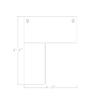 SKUTCHI DESIGNS INC. 5X5 L-Shaped Laminate Desk with Storage Cabinet | Desk with Charcoal Modesty Panel | Indigo Series |Asian Night view 2