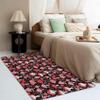 TANTANICAL Kids Pink Mushroom Rug 3x5, Mushrooms Rugs for Girls Bedroom Room Decor, Cute Flower Mushroom Area Rug, Nursery Classroom Playroom Indoor Floor Carpet, Washable Non Slip Stain Resistant view 3