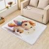 TANTANICAL Kids Unicorn Rug 3x5, Cute Rugs for Girls Bedroom Room Decor, Littel Princess Area Rug, Nursery Classroom Playroom Indoor Floor Carpet, Washable Non Slip Stain Resistant view 2