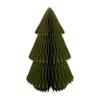 Mud Pie Green Handmade Paper Trees, Medium, 16" x 9" Dia view 1