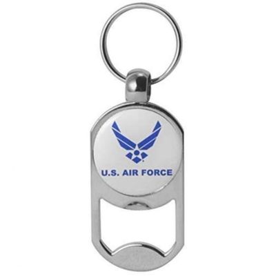 212 Main BO-19 4 x 0.5 in. U.S. Air Force Logo Dog Tag Bottle Opener Key Chain