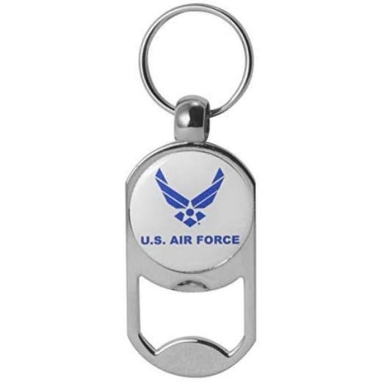 212 Main BO-19 4 x 0.5 in. U.S. Air Force Logo Dog Tag Bottle Opener Key Chain