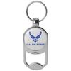 212 Main BO-19 4 x 0.5 in. U.S. Air Force Logo Dog Tag Bottle Opener Key Chain view 1