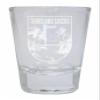 Turks and Caicos Islands Souvenir 2 Ounce Engraved Shot Glass Round Clear Single Unit view 1