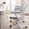 Widppsopt Computer Desk Chair Comfort Office Chair Fabric Study Chair Mid-Back Tufted Desk Chair with Swivel Wheels Adjustable Height Office Gaming Chair view 2